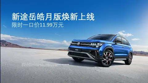 新途岳皓月版焕新上线，限时一口价11.99万元